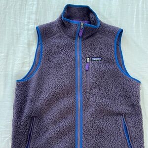 Patagonia Purple Vest Size Large